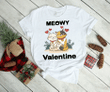 Meowy Valentine 2D Valentine T-Shirt