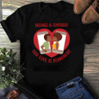 Our Love Is Pernament 2D Valentine T-shirt