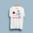 I Can Feel You 2D Valentine Couple T-Shirt White Ver
