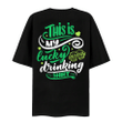 This Is My Lucky Drinking Shirt - 2D Saint Patrick's Day T-shirt