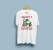 Snoopy and Woodstock Easter 2D Easter T-shirt
