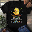 Autism Awareness Messed With The Wrong Chick - World Autism's Day 2D T-shirt
