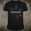 Autism Awareness Love Understand Hope and Smile - World Autism's Day 2D T-shirt