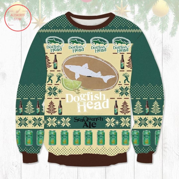 Dogfish Head Seaquench Ale Ugly Christmas Sweater