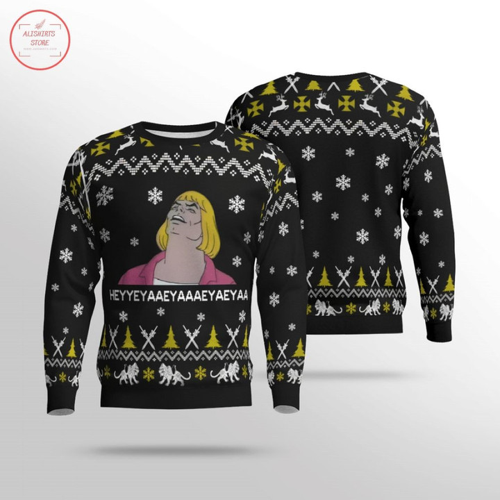 He-man Meme Ugly Christmas Sweater