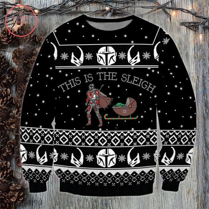 This is the Sleigh Star Wars Ugly Christmas Sweater
