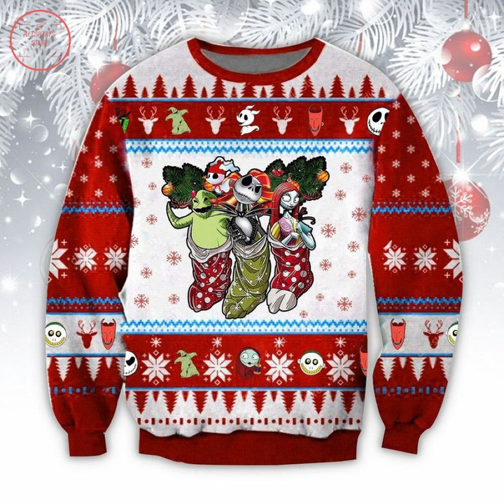 Xmas Nightmare Before Christmas Ugly Sweater