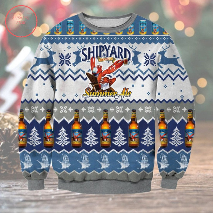 Shipyard Summer Ale Ugly Christmas Sweater