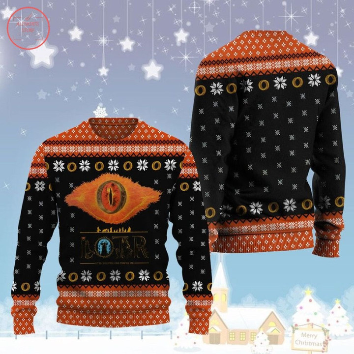 Ring On Fire Lord Of The Rings Ugly Christmas Sweater