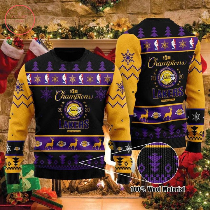 Nba La Lakers Christmas Sweater - Diosweater