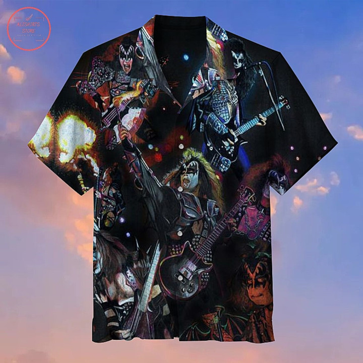 Gene Simmons Hawaiian Shirts - Diosweater
