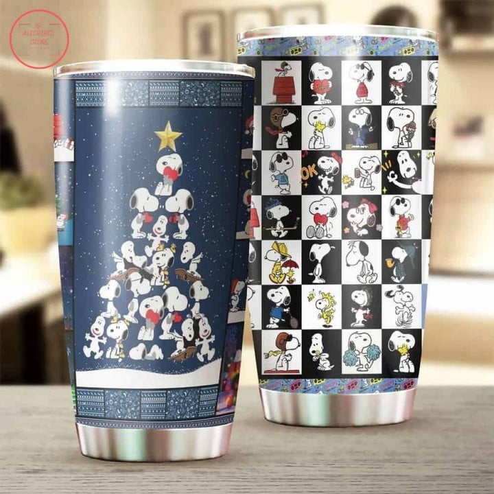 Snoopy Happy Christmas Tumbler - Diosweater