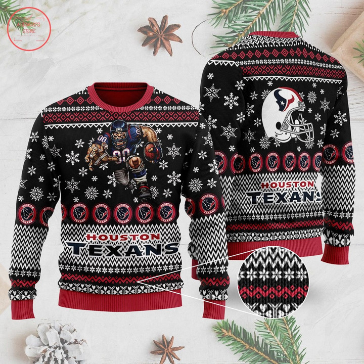 NFL Houston Texans Ugly Christmas Sweater - Diosweater