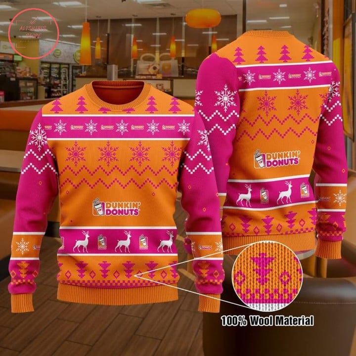 Dunkin Donut Christmas Sweater - Diosweater