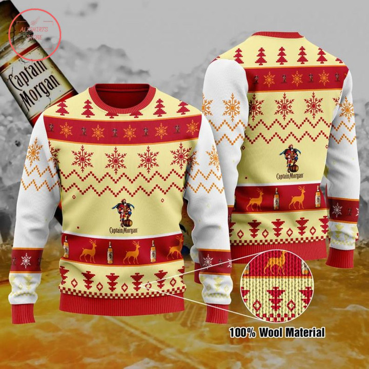 Captain Morgan Christmas Christmas Sweater - Diosweater