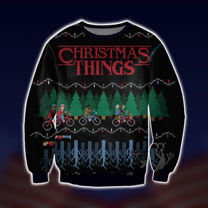 Christmas Things Holiday Ugly Christmas Sweater