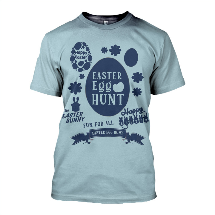 3D ALL OVER PRINTED EASTER EGG HUNT CLOTHES