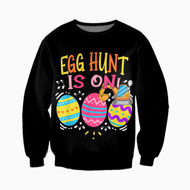 EGG HUNT IS ON CLOTHES