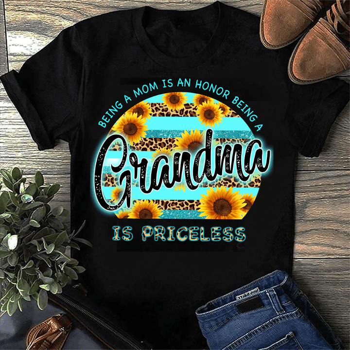 BEING A GRANDMA IS PRICELESS 2D T-Shirt