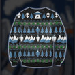Green Alien Ugly Christmas Sweater