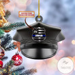 Personalized Police Hat Ornament