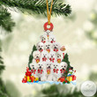 Bichon Dog Christmas Tree Ornament