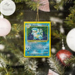 Anime Pokemon Blastoise Card Custom Ornament