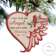 Personalized I Used To Be His Angel Ornament