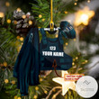 Personalized Police Officer Bulletproof Jacket Ornament