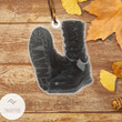 Navy Boots Christmas Ornament