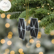 Star Wars Tie Fighter Spaceship Shaped Ornament