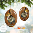 Personalized Beagle Rabbit Hunting Ornament
