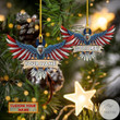 Personalized Eagle American Ornament