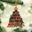 Bavarian Mountain Hound Dog Christmas Tree Ornament