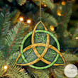 Celtic Trinity Acrylic Yule Ornament