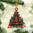 Doberman Dog Christmas Tree Ornament