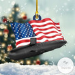 Us Submarine Shaped Ornament