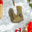 Army Boots Christmas Ornament