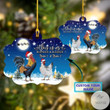 Personalized Chicken This Is Us Blended And Blessed Shaped Ornament
