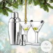 Cocktail Shaker Shaped Ornament