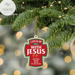 Catch Up With Jesus Ornament