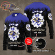 Baltimore Ravens Personalized Ugly Christmas Sweater