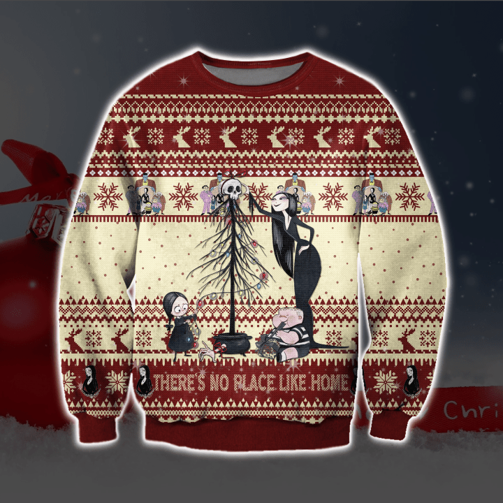 The Addams Family Ugly Christmas Sweater