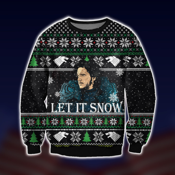 Let It Snow GoT Ugly Christmas Sweater