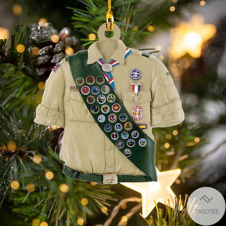 Boy Scouts Of America Shaped Ornament