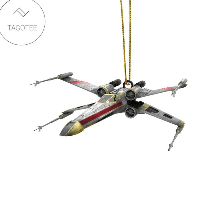 Star Wars X Wing Spaceship Shaped Ornament