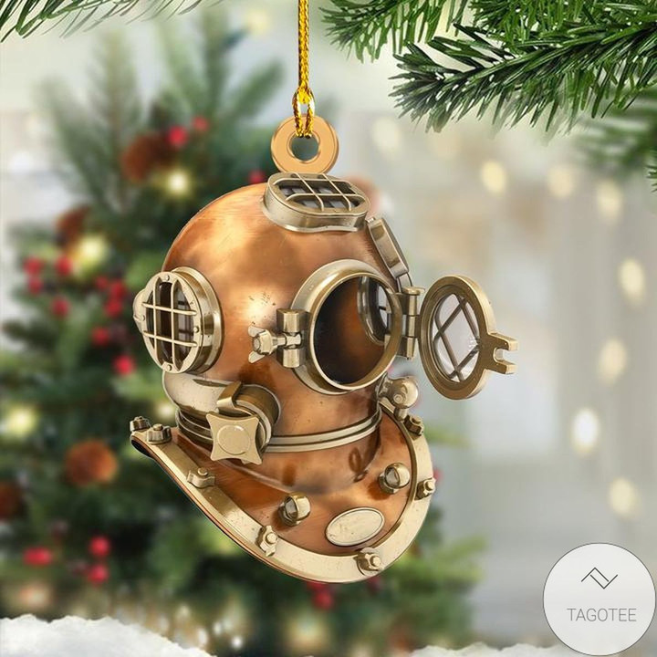 Diving Helmet Shaped Ornament