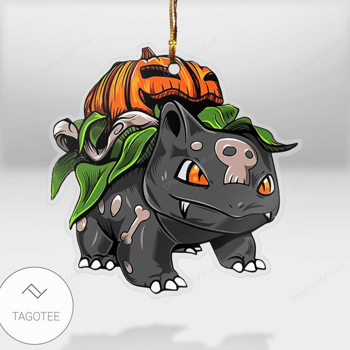 Spooky Bulbasaur Ornament