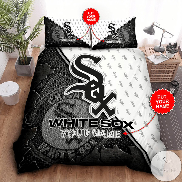 Personalized Chicago White Sox Bedding Set