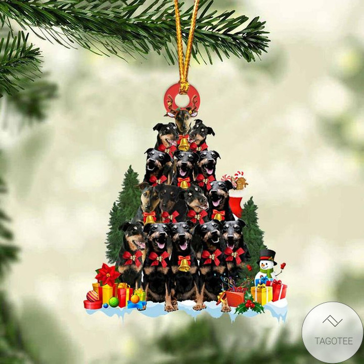 Jagdterrier Dog Christmas Tree Ornament